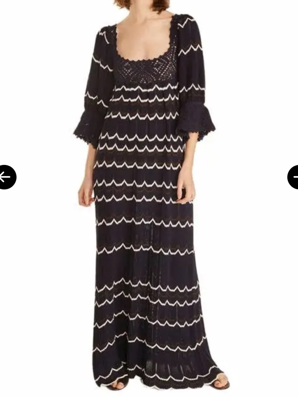 Rebecca Taylor Lace Sweater Dress